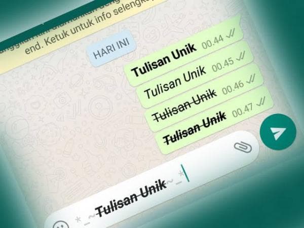 2 Cara Membuat Tulisan Tebal atau Bold di WhatsApp 2 Cara Membuat Tulisan Tebal atau Bold di WhatsApp