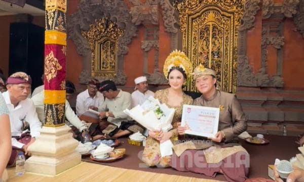 Pernikahan Rizky Febian dan Mahalini Digelar Secara Islam di Jakarta