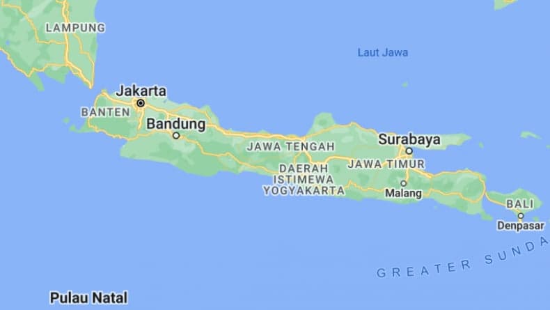Kondisi Geografis Pulau Jawa Berdasarkan Peta: Luas, Batas hingga Bentang Alam Kondisi Geografis Pulau Jawa Berdasarkan Peta: Luas, Batas hingga Bentang Alam