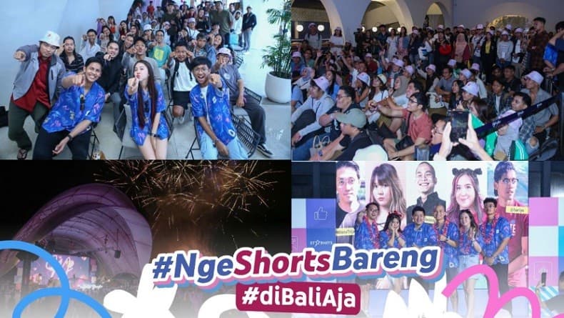 YouTube Indonesia dan StarHits Sukses Gelar Puncak Event #NgeShortsBareng di Bali, Kumpulkan Lebih dari 50 Top Kreator! YouTube Indonesia dan StarHits Sukses Gelar Puncak Event #NgeShortsBareng di Bali, Kumpulkan Lebih dari 50 Top Kreator!