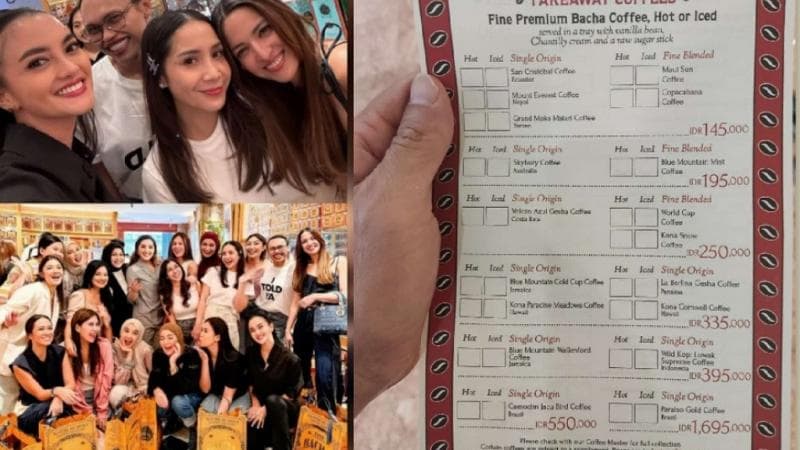 Geng Cendol Arisan di Bacha Coffee yang Lagi Viral, Harga Kopinya Bikin Melotot Ada Rp1,6 Juta Geng Cendol Arisan di Bacha Coffee yang Lagi Viral, Harga Kopinya Bikin Melotot Ada Rp1,6 Juta