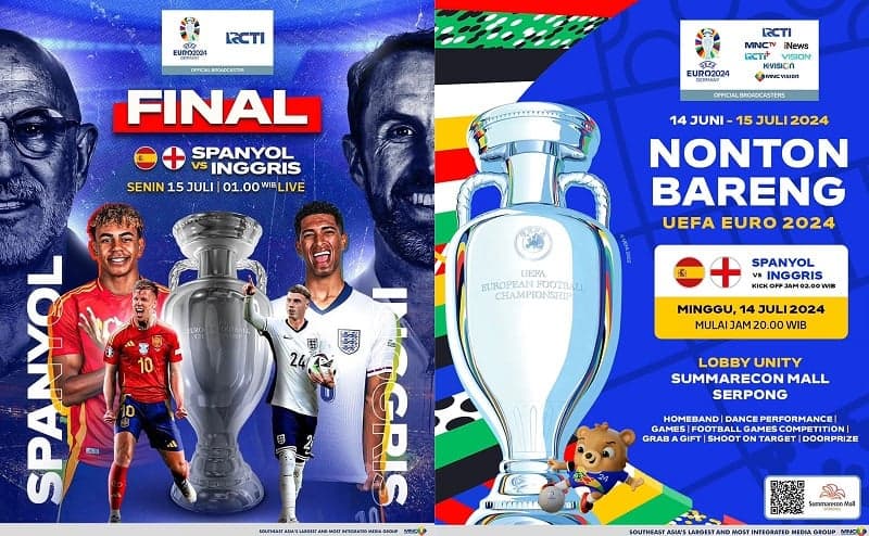 RCTI Hadirkan Nonton Bareng Final Euro 2024 Spanyol vs Inggris di Serpong RCTI Hadirkan Nonton Bareng Final Euro 2024 Spanyol vs Inggris di Serpong