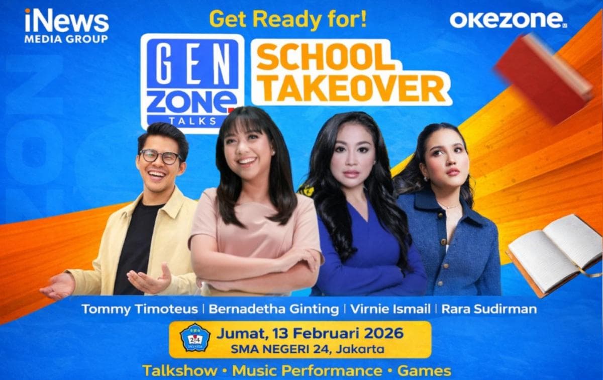 Okezone Gelar GenZone Talks School Take Over, Siap Gombal Bareng Gen Z dan Relaxa Okezone Gelar GenZone Talks School Take Over, Siap Gombal Bareng Gen Z dan Relaxa