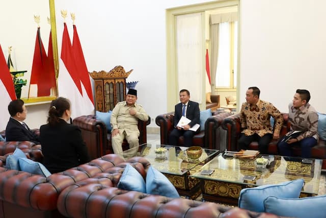 Prabowo Bertemu Menteri Keamanan China, Tingkatkan Kemitraan Strategis Lewat BIN Prabowo Bertemu Menteri Keamanan China, Tingkatkan Kemitraan Strategis Lewat BIN