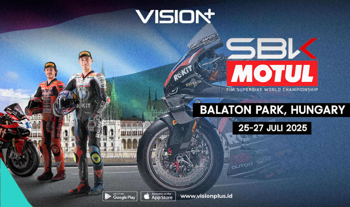 Jadwal dan Link Live Streaming WorldSBK Portugal 2026 di VISION+, Klik di Sini! Jadwal dan Link Live Streaming WorldSBK Portugal 2026 di VISION+, Klik di Sini!