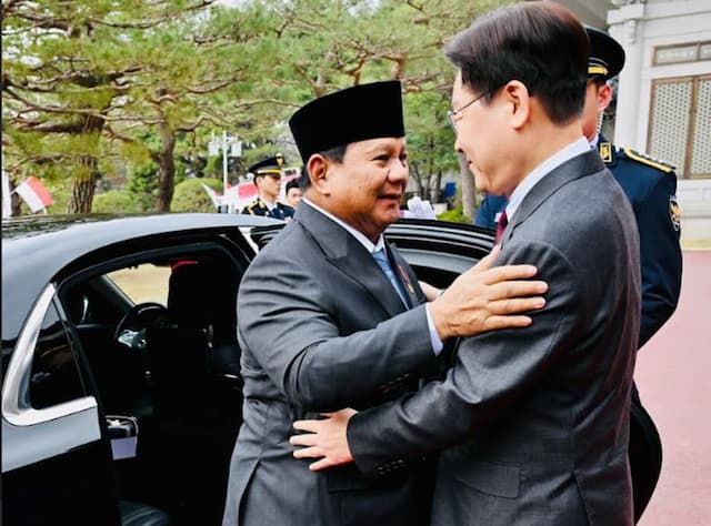 Prabowo Bertemu Lee Jae myung: Saya Anggap Korea Sahabat Dekat Indonesia Prabowo Bertemu Lee Jae myung: Saya Anggap Korea Sahabat Dekat Indonesia