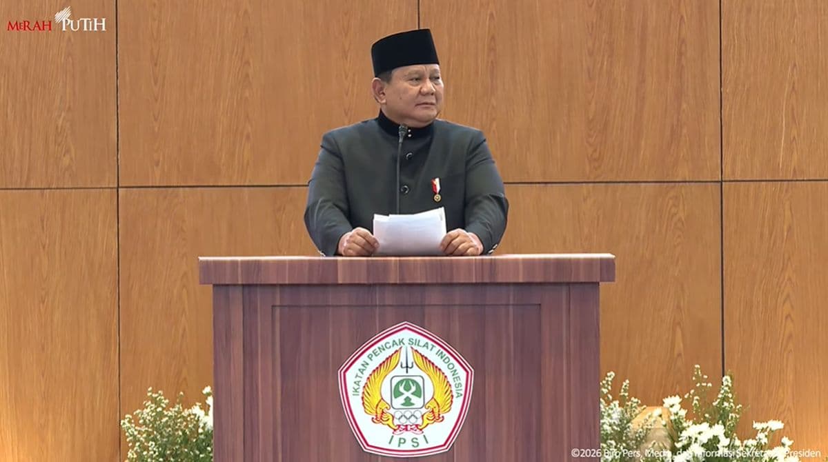 Prabowo Harap Penggantinya di IPSI Bawa Pencak Silat ke Olimpiade Prabowo Harap Penggantinya di IPSI Bawa Pencak Silat ke Olimpiade