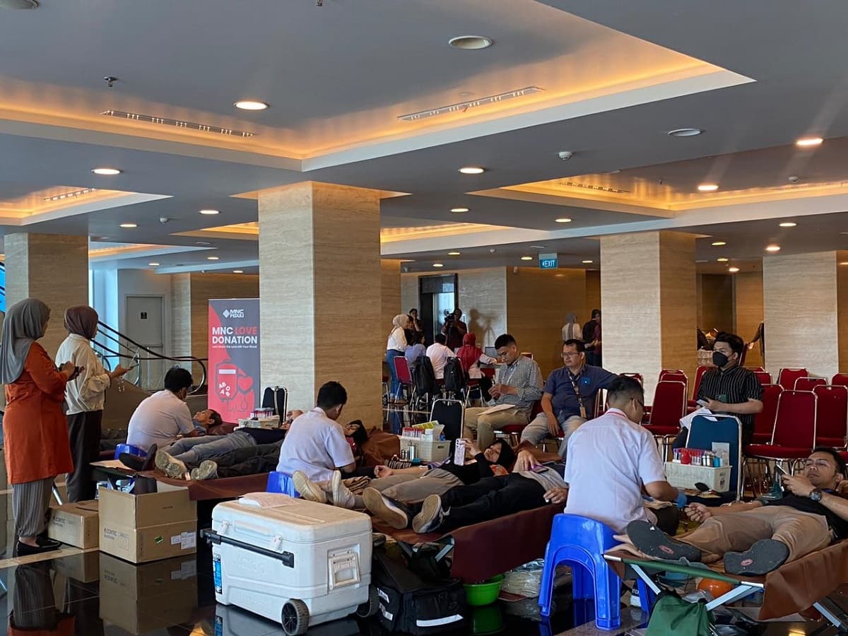 MNC Peduli Gandeng PMI Depok Gelar Donor Darah, Targetkan 200 Kantong MNC Peduli Gandeng PMI Depok Gelar Donor Darah, Targetkan 200 Kantong