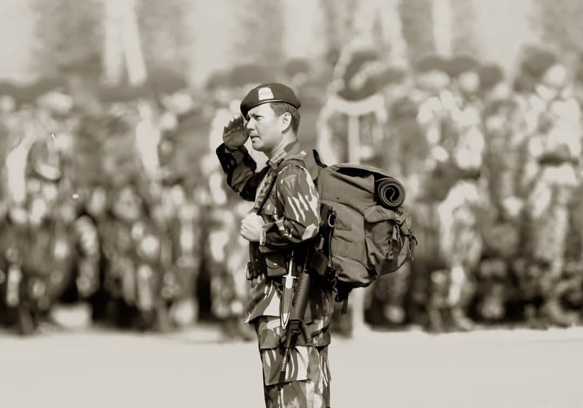 Prabowo Unggah Foto Berbaret, Ucapkan HUT Ke-74 Kopassus Prabowo Unggah Foto Berbaret, Ucapkan HUT Ke-74 Kopassus