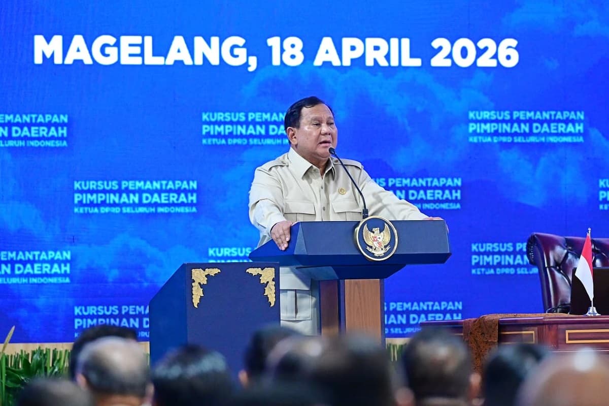 Pesan Prabowo ke Seluruh Ketua DPRD: Parpol Boleh Beda, tapi Harus Cinta Tanah Air Pesan Prabowo ke Seluruh Ketua DPRD: Parpol Boleh Beda, tapi Harus Cinta Tanah Air