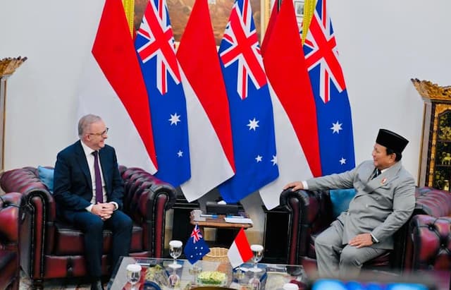 Prabowo dan PM Australia Albanese Diskusi Bahas Konflik Timur Tengah Prabowo dan PM Australia Albanese Diskusi Bahas Konflik Timur Tengah