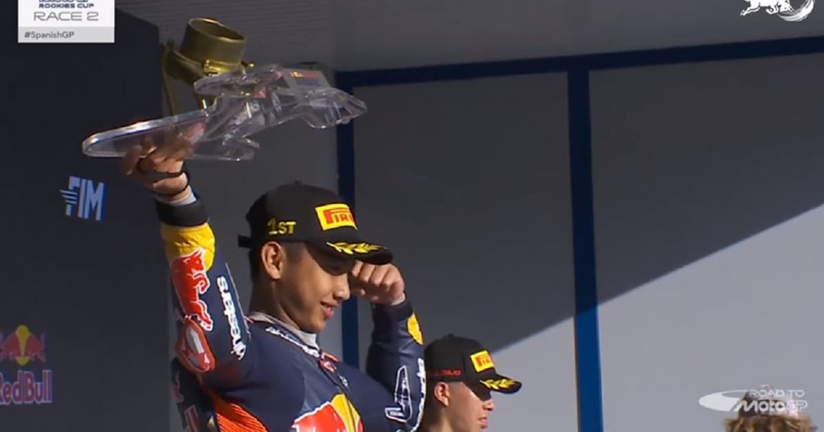 Start 17, Pembalap Indonesia Kiandra Ramadhipa Juara Race 2 Red Bull Rookies Cup Spanyol 2026 di Sirkuit Jerez! Start 17, Pembalap Indonesia Kiandra Ramadhipa Juara Race 2 Red Bull Rookies Cup Spanyol 2026 di Sirkuit Jerez!
