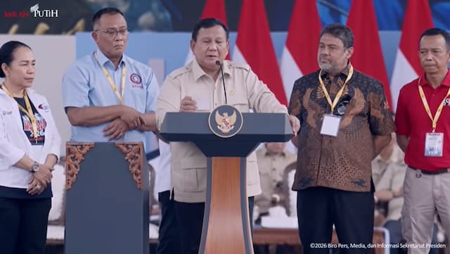 Hari Buruh, Prabowo Umumkan Telah Teken Keppres Satgas Mitigasi PHK Hari Buruh, Prabowo Umumkan Telah Teken Keppres Satgas Mitigasi PHK