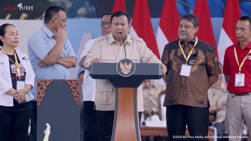 Prabowo Presiden Ketiga di Dunia yang Rayakan May Day Bersama Buruh Prabowo Presiden Ketiga di Dunia yang Rayakan May Day Bersama Buruh