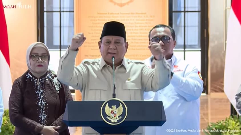 Prabowo Sedih Sering Terima Laporan Penyelewengan Pejabat Prabowo Sedih Sering Terima Laporan Penyelewengan Pejabat