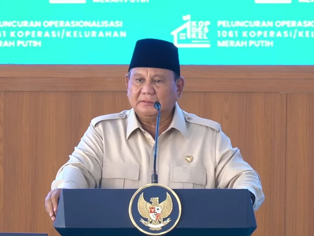 Prabowo Ungkap Alasan Diresmikannya 1.061 Kopdes Merah Putih: Saya Suka Angka 8 Prabowo Ungkap Alasan Diresmikannya 1.061 Kopdes Merah Putih: Saya Suka Angka 8