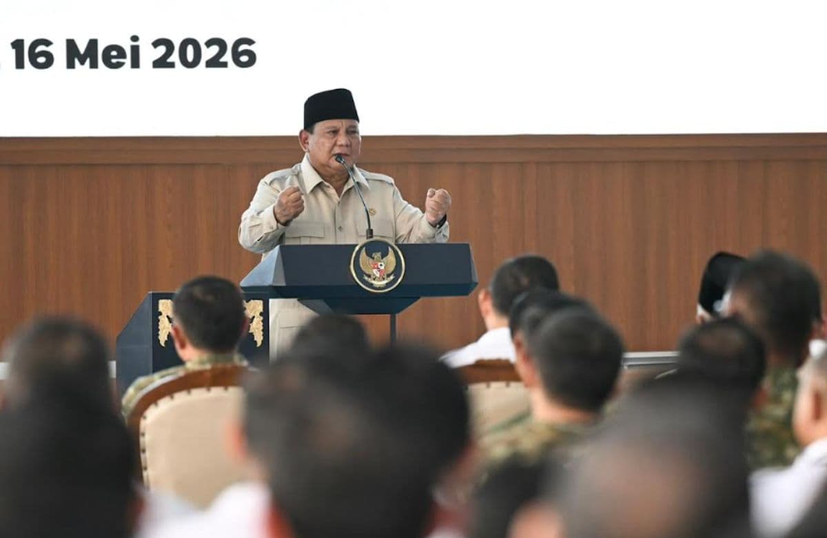 Ultimatum Aparat, Prabowo: Jangan Jadi Beking Narkoba hingga Judi Ultimatum Aparat, Prabowo: Jangan Jadi Beking Narkoba hingga Judi