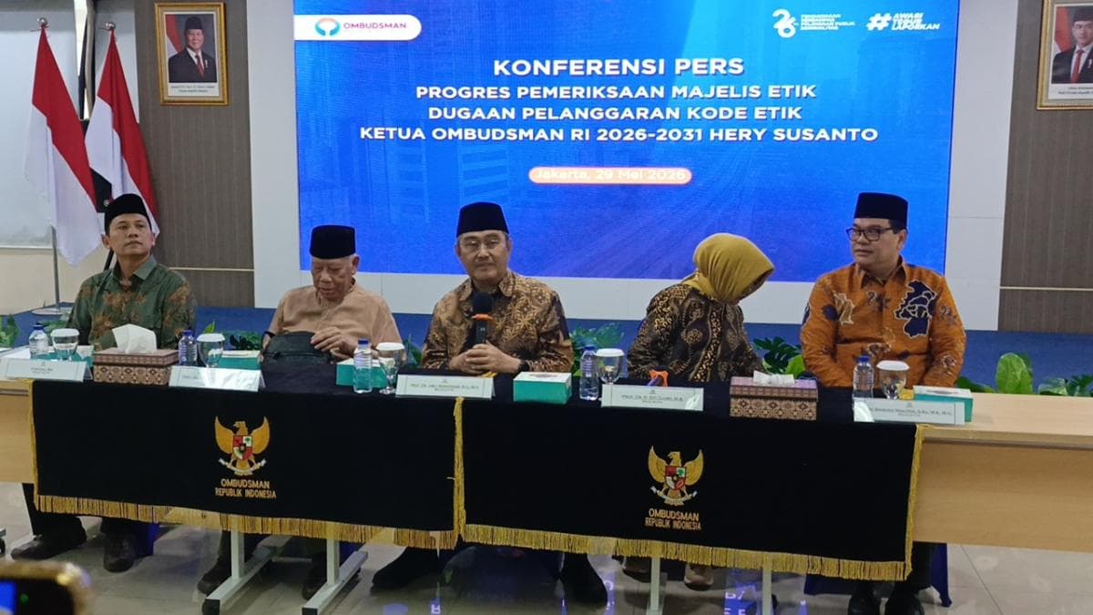 Hery Susanto Terjerat Korupsi, Majelis Etik ORI Rampungkan Pemeriksaan Hery Susanto Terjerat Korupsi, Majelis Etik ORI Rampungkan Pemeriksaan