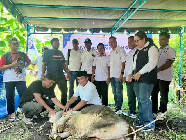 Perkuat Kepedulian Sosial, Perindo Sumut Salurkan 41 Hewan Kurban ke 33 Kabupaten dan Kota Perkuat Kepedulian Sosial, Perindo Sumut Salurkan 41 Hewan Kurban ke 33 Kabupaten dan Kota