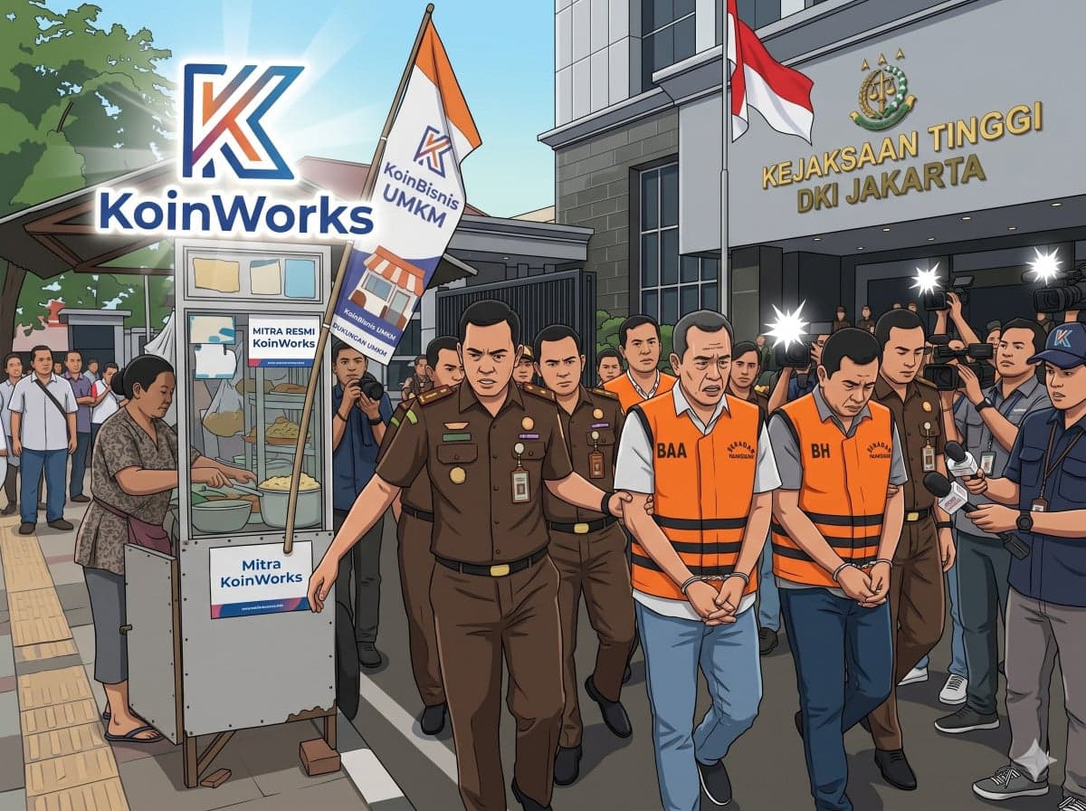 Ironi KoinWorks: Janji Bantu UMKM, Direksi Malah Terseret Korupsi Rp600 Miliar Ironi KoinWorks: Janji Bantu UMKM, Direksi Malah Terseret Korupsi Rp600 Miliar