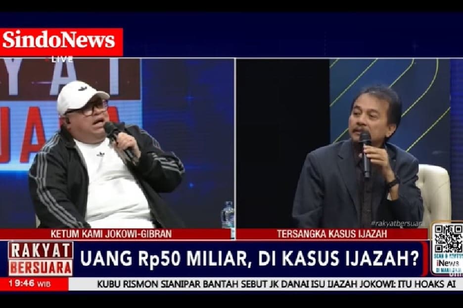 Razman Minta Roy Suryo Tak Takut Dibui: Ketemulah Kita di Sana Razman Minta Roy Suryo Tak Takut Dibui: Ketemulah Kita di Sana