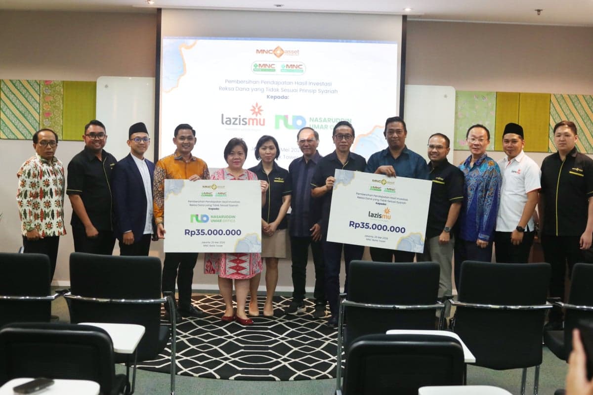 MNC Asset Salurkan Dana Pembersihan Reksa Dana Syariah ke Lazismu dan NUO MNC Asset Salurkan Dana Pembersihan Reksa Dana Syariah ke Lazismu dan NUO