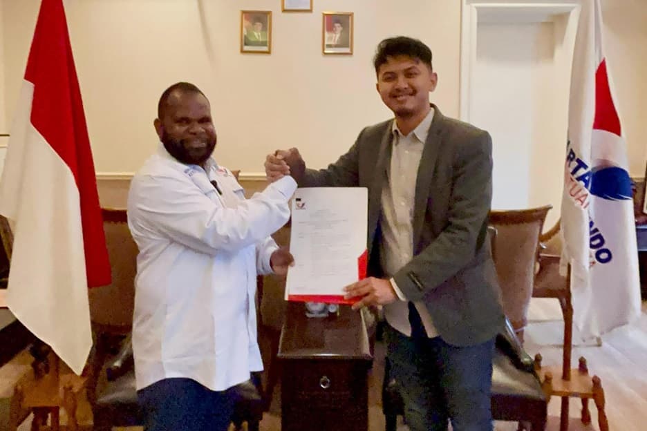 Kader Perindo Minggituk Kobak Jadi Wakil Ketua DPRD Yahukimo, Siap Percepat Pembangunan Daerah Terpencil Kader Perindo Minggituk Kobak Jadi Wakil Ketua DPRD Yahukimo, Siap Percepat Pembangunan Daerah Terpencil