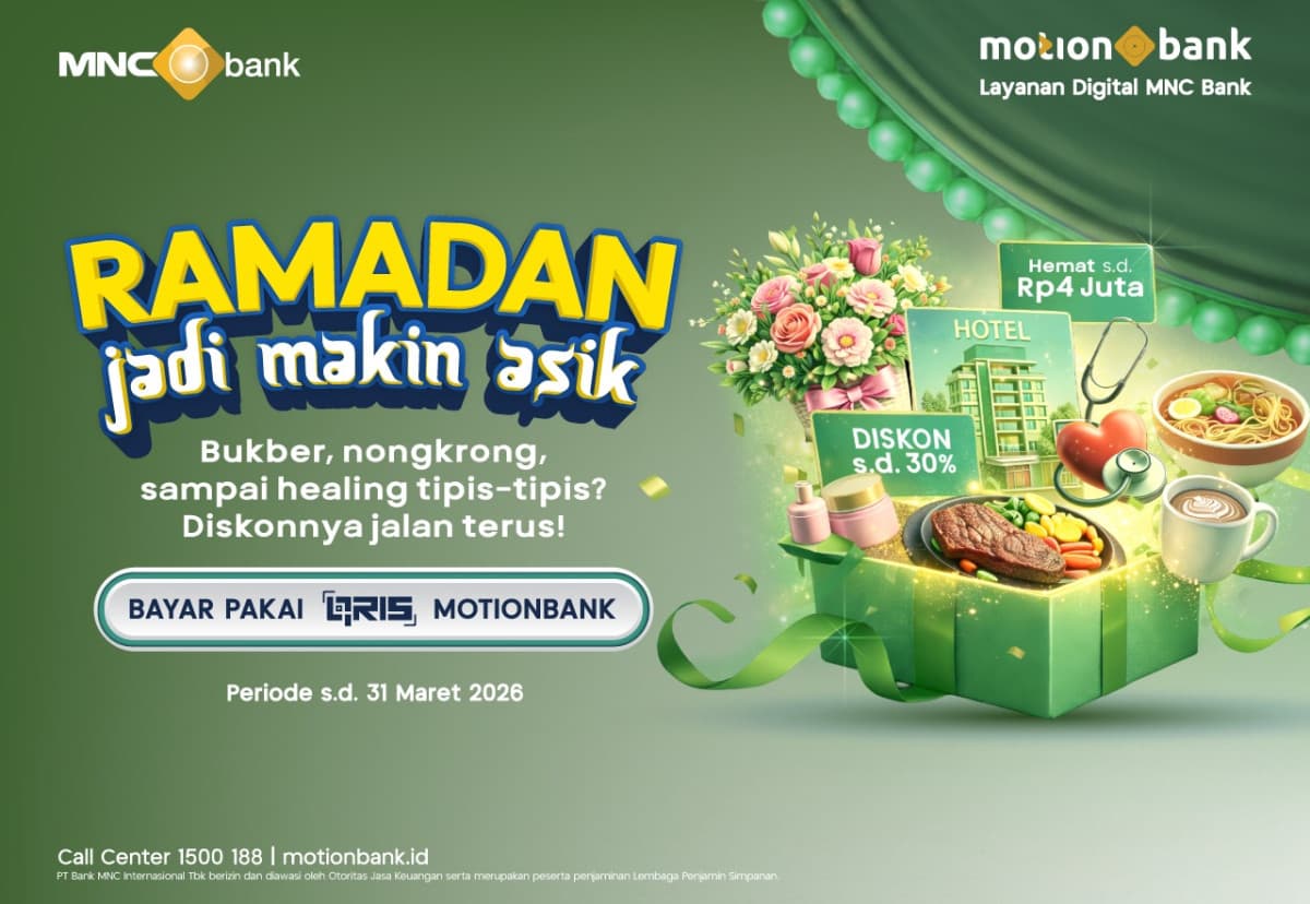 Promo Ramadan Seru dari QRIS MotionBank Layanan Digital MNC Bank Promo Ramadan Seru dari QRIS MotionBank Layanan Digital MNC Bank