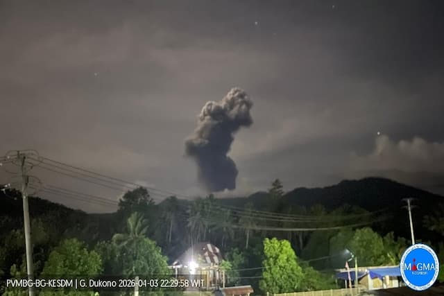 Gunung Dukono Berstatus Waspada, BNPB: Waspadai Hujan Abu Vulkanik dan Lahar Gunung Dukono Berstatus Waspada, BNPB: Waspadai Hujan Abu Vulkanik dan Lahar