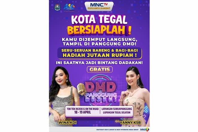 Wina KDI dan Vanny KSB Hadir di Kota Tegal Bagi-Bagi Hadiah & Cari Bintang Dadakan! Wina KDI dan Vanny KSB Hadir di Kota Tegal Bagi-Bagi Hadiah & Cari Bintang Dadakan!