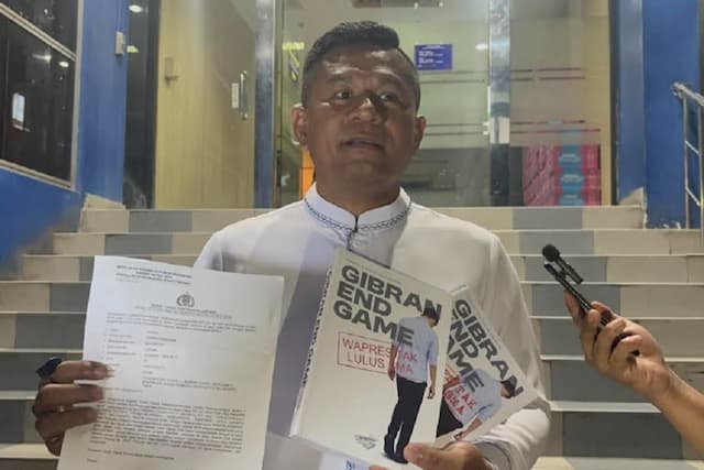 Rismon Sianipar Dilaporkan ke Polda Metro Terkait Buku Gibran End Game, Ini Alasannya Rismon Sianipar Dilaporkan ke Polda Metro Terkait Buku Gibran End Game, Ini Alasannya