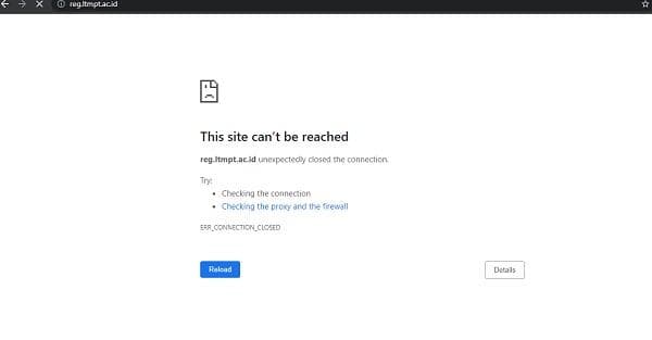 Portal LTMPT Error, Apa Penyebabnya? Ini Cara Mengatasinya Portal LTMPT Error, Apa Penyebabnya? Ini Cara Mengatasinya