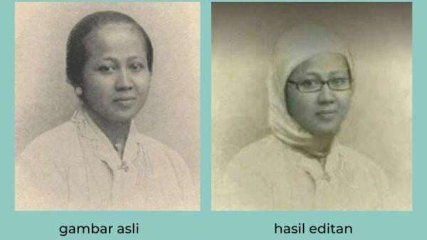 Heboh Foto RA Kartini Berhijab dan Berkaca Mata, Netizen: Ini Senjata untuk Hancurkan Bangsa Heboh Foto RA Kartini Berhijab dan Berkaca Mata, Netizen: Ini Senjata untuk Hancurkan Bangsa