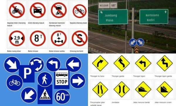 Jenis Rambu-Rambu Lalu Lintas Beserta Artinya Jenis Rambu-Rambu Lalu Lintas Beserta Artinya