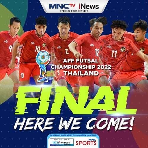 Jadilah Saksi Perjuangan Indonesia Vs Thailand di Final AFF Futsal Championship 2022 Sore Ini Jadilah Saksi Perjuangan Indonesia Vs Thailand di Final AFF Futsal Championship 2022 Sore Ini