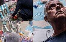 Jose Mourinho Kunjungi Mural Diego Maradona sebelum Pertandingan Napoli vs AS Roma Jose Mourinho Kunjungi Mural Diego Maradona sebelum Pertandingan Napoli vs AS Roma