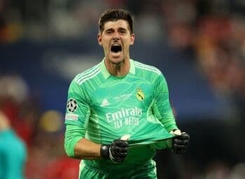 Thibaut Courtois Pemain Terbaik Final Liga Champions 2021-2022 Liverpool vs Real Madrid Thibaut Courtois Pemain Terbaik Final Liga Champions 2021-2022 Liverpool vs Real Madrid