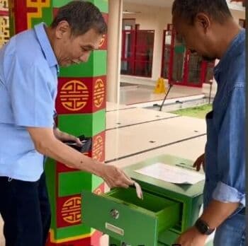 Intip Kotak Amal di Masjid Milik Jusuf Hamka, Dijamin Anti Maling! Intip Kotak Amal di Masjid Milik Jusuf Hamka, Dijamin Anti Maling!