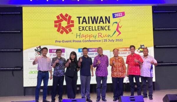 Pasca Terdampak Pandemi, Taiwan Excellence Kembali Gelar Happy Run