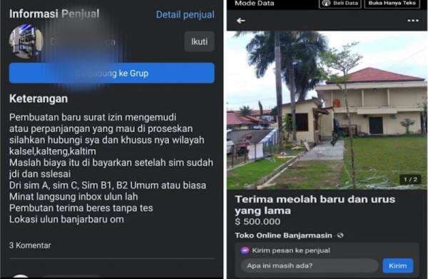 Modus Bantu Bikin SIM, Dua Napi Lapas Banjarmasin Tipu Mahasiswa di Banjarbaru Modus Bantu Bikin SIM, Dua Napi Lapas Banjarmasin Tipu Mahasiswa di Banjarbaru