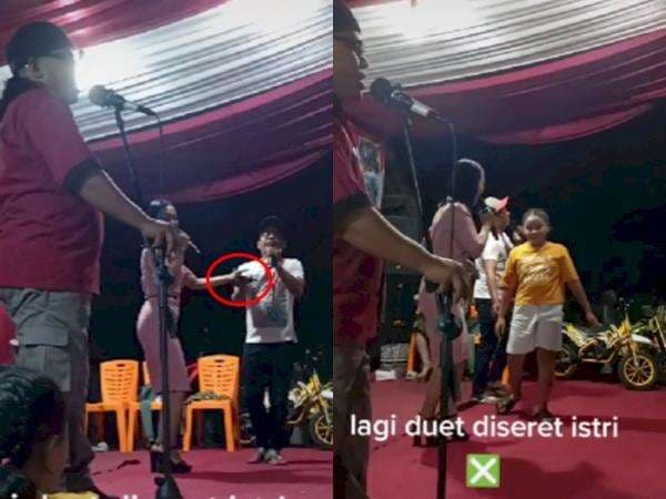 Viral, Bocah Perempuan Ngamuk Gegara Ayah Nyawer Biduan, Gak Rela sambil Pegang-pegangan Viral, Bocah Perempuan Ngamuk Gegara Ayah Nyawer Biduan, Gak Rela sambil Pegang-pegangan