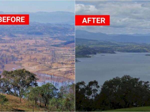 Pernah Hampir Kering, Kini Air di Danau Eildon di Australia Penuh Akibat Hujan Lebat Pernah Hampir Kering, Kini Air di Danau Eildon di Australia Penuh Akibat Hujan Lebat