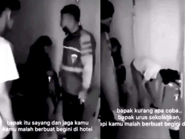 Nyesek! Video Ayah Pergoki Anak Perempuannya Ngamar sama Pacar di Hotel: Dijaga Malah Gini Nyesek! Video Ayah Pergoki Anak Perempuannya Ngamar sama Pacar di Hotel: Dijaga Malah Gini