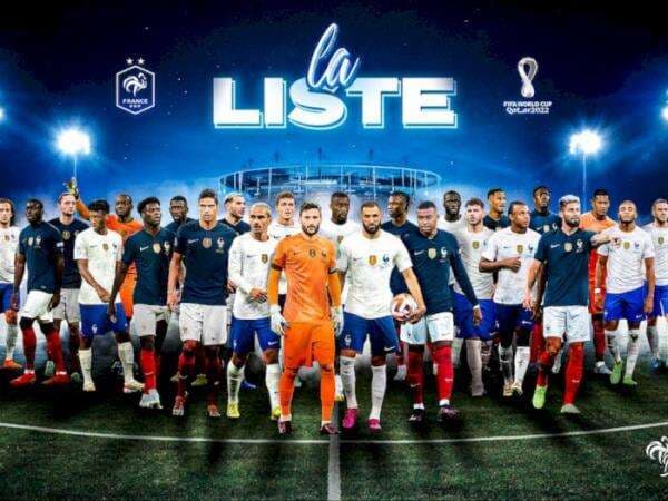 Timnas Prancis Rilis Pemain untuk Piala Dunia 2022: Lini Serangnya Ngeri Banget! Timnas Prancis Rilis Pemain untuk Piala Dunia 2022: Lini Serangnya Ngeri Banget!