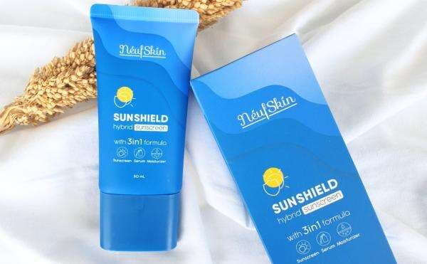 Kenalan dengan Sunscreen Lokal Ringan dan Anti Ribet, Neufskin Sunshield Hybrid Sunscreen! Kenalan dengan Sunscreen Lokal Ringan dan Anti Ribet, Neufskin Sunshield Hybrid Sunscreen!