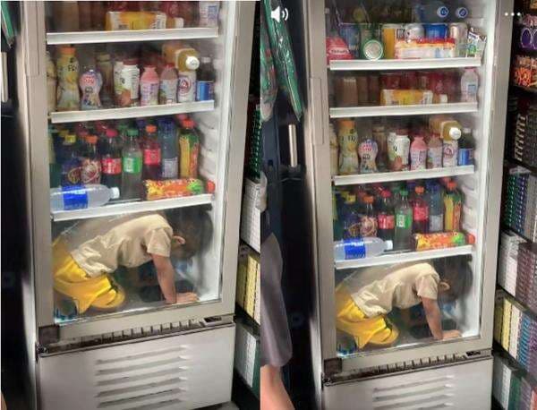 Viral Bocil Ngadem di Chiller, Pemilik Warung: Gak Punya AC di Rumah Viral Bocil Ngadem di Chiller, Pemilik Warung: Gak Punya AC di Rumah