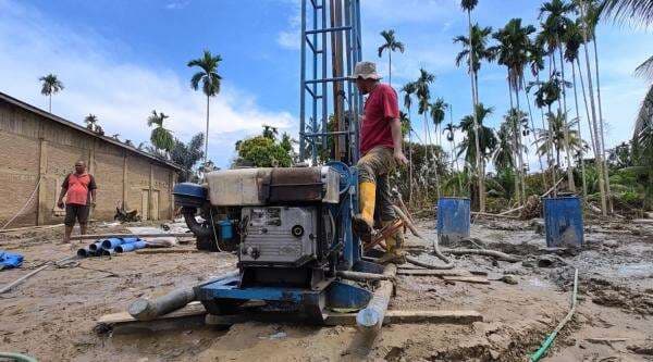 Pascabanjir Bandang, 100 Sumur Bor Dikebut untuk Pemenuhan Air Bersih di Aceh Utara Pascabanjir Bandang, 100 Sumur Bor Dikebut untuk Pemenuhan Air Bersih di Aceh Utara