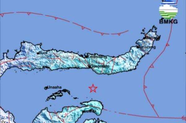Gempa Magnitudo 5,6 Guncang Pulau Puah Sulteng, Terasa Kuat di Luwuk hingga Taliabu Gempa Magnitudo 5,6 Guncang Pulau Puah Sulteng, Terasa Kuat di Luwuk hingga Taliabu