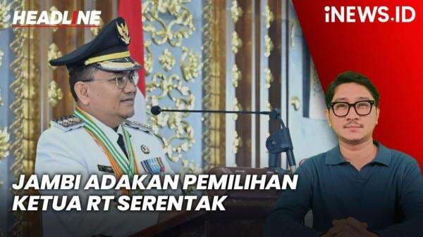 Headline iNEWS.ID: Pertama di Indonesia, Jambi Gelar Pemilihan Ketua RT Serentak Headline iNEWS.ID: Pertama di Indonesia, Jambi Gelar Pemilihan Ketua RT Serentak