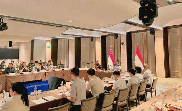 Jenderal Kopassus Richard Tampubolon Pimpin Pertemuan TNI - Militer Singapura, Ini yang Dibahas! Jenderal Kopassus Richard Tampubolon Pimpin Pertemuan TNI - Militer Singapura, Ini yang Dibahas!